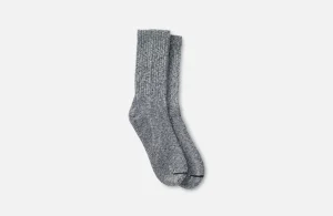 Cotton Blend Ragg Crew