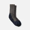 Deep Toe-Capped Crew Socks