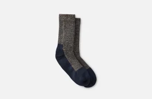 Deep Toe-Capped Crew Socks