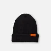 Merino Wool Knit Beanie Hat